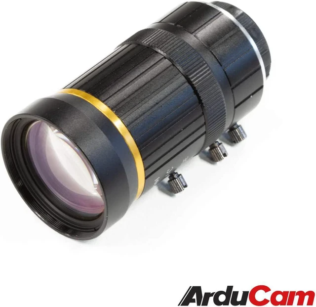 Alt view image 3 of 6 - 8-50mm C-Mount Zoom Lens for Raspberry Pi HQ Camera with C-CS Adapter