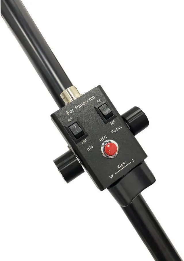 Alt view image 4 of 7 - Camcorder Zoom Controller Remote Control Zoom, Focus, and Iris Control for Panasonic HC-X1 AG-UX90 HC-PV100 AG-AC30 AG-UX180 HC-X1000 AG-AC90 AU-EVA1 DVX200 Video Camera Camcorder