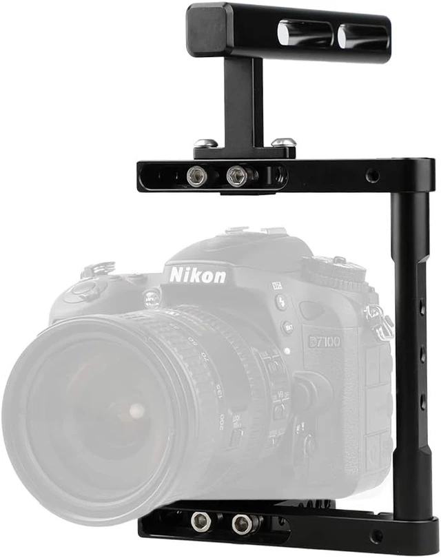 Alt view image 5 of 7 - Universal Basic Camera Cage Rig with Top Handle 1897