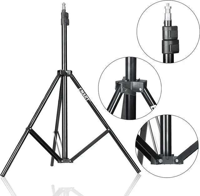 Alt view image 4 of 7 - EMART Photography Umbrella Lighting Kit, 200W 5500K Photo Portrait Continuous Reflector Lights for Camera Video Studio Shooting Daylight (1 Pack)