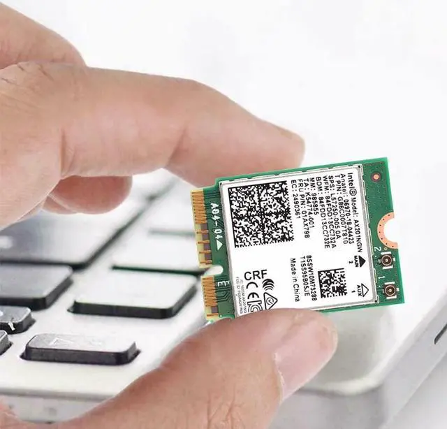 Alt view image 5 of 6 - AX201NGW WiFi Card,WiFi 6E M.2 Laptop 2.4Gbps 802.11ax Wireless Intel AX201 Wireless Card 11AX WiFi Adapter with Bluetooth 5.3 MU-MIMO for Windows 10, 64-bit, Google Chrome OS, Linux(64bit)