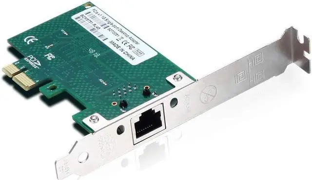Alt view image 5 of 7 - 1.25G Gigabit Ethernet Network Card with Broadcom BCM5751 Controller-10/100/1000Mbps Ethernet Network Adapter(NIC) Compatible for BCM5751-T1, Single RJ45 Copper Port, PCI-Express 2.1 X1