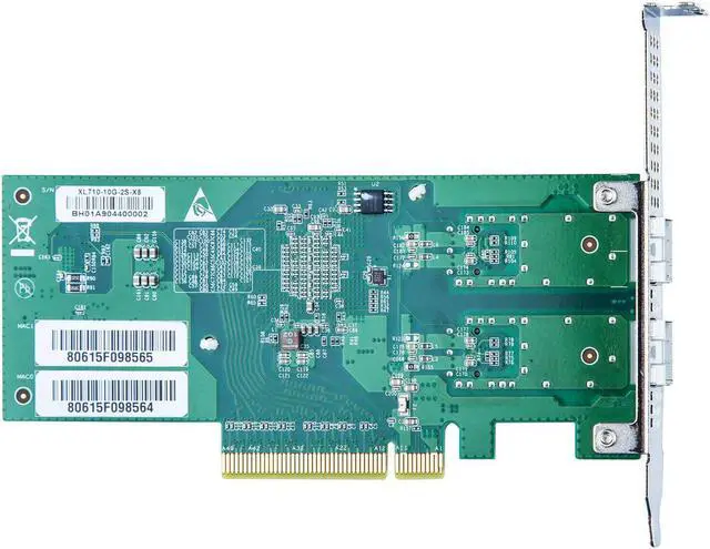 Alt view image 5 of 6 - 10Gb PCI-E NIC Network Card, Dual SFP+ Port, with original Intel X710-BM2, PCI Express Ethernet Lan Adapter Support Windows Server/Windows/Linux/ESX, Compare to Intel X710-DA2