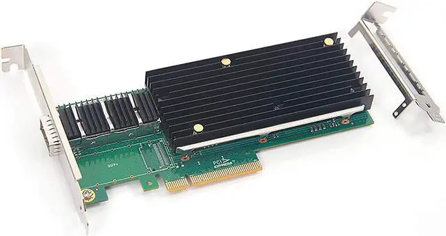 Main image of 40GbE Converged Network Adapter (NIC), Single QSFP+ Port, with intel XL710-AM1 Controller Network Card, Compare to Intel XL710-QDA1