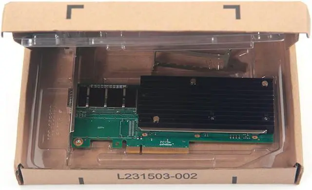 Alt view image 4 of 5 - 40GbE Converged Network Adapter (NIC), Single QSFP+ Port, with intel XL710-AM1 Controller Network Card, Compare to Intel XL710-QDA1