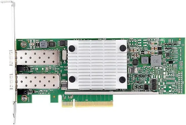 Alt view image 7 of 7 - 10Gb PCI-E NIC Network Card, with Broadcom BCM57810S Chipset, Dual SFP+ Port, PCI Express Ethernet LAN Adapter Support Windows Server/Windows/Linux/VMware