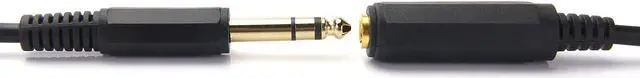 Alt view image 7 of 7 - 1/4 Inch Male to Female Stereo Extension Cable Gold Plated Quarter inch Headphone Extension Cable Cord- 6FT/1.8 Meters