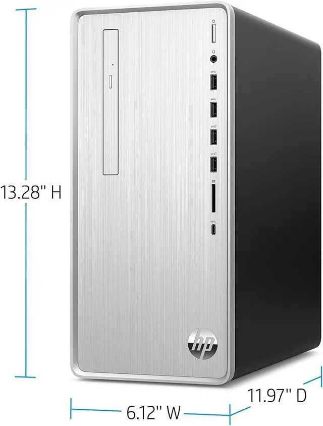 Alt view image 12 of 15 - HP Pavilion TP01-1000 TP01-1030 Desktop Computer - Intel Core i3 10th Gen i3-10100 Quad-core (4 Core) 3.60 GHz - 8 GB RAM DDR4 SDRAM - 512 GB SSD - Windows 10 Home 64-bit - Intel UHD Graphics 630 DDR4