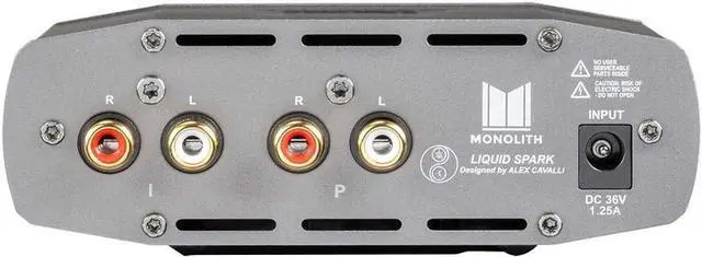 Alt view image 3 of 6 - 133304 Liquid Spark Headphone Amplifier - by Alex Cavalli with RCA Input Single 1/4 Output 1.3Watt@50R 108Db