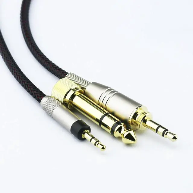 Alt view image 3 of 7 - Replacement Audio Upgrade Cable Compatible with  QuietComfort 25 QuietComfort 35 QC25 QC35 II QC35 Headphones 1.2meters/4feet