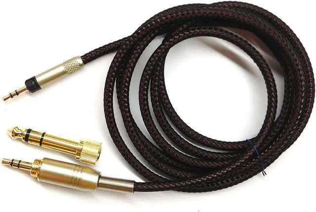 Alt view image 6 of 7 - Replacement Upgrade Cable for Audio Technica ATH-M50x ATH-M40x ATH-M70x Headphones 1.5meters/4.9ft