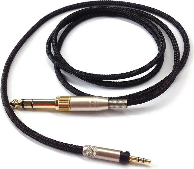 Alt view image 2 of 7 - Replacement Upgrade Cable for Audio Technica ATH-M50x ATH-M40x ATH-M70x Headphones 1.5meters/4.9ft