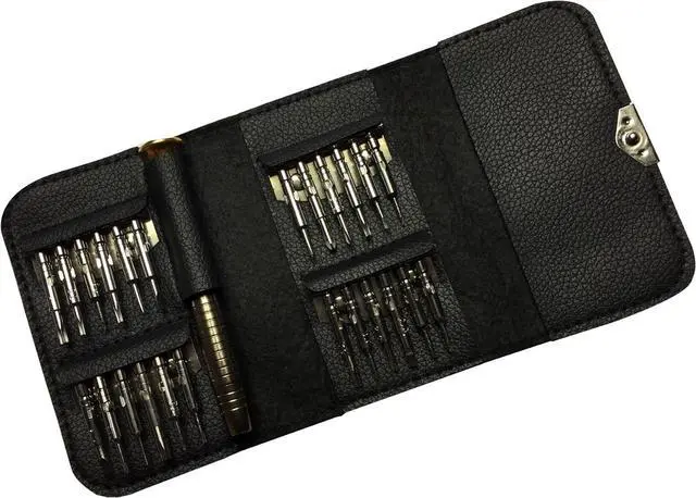 Alt view image 4 of 7 - 6in1 Torx T5 T6 Phillips Slot Type 0.8mm 1.2mm Pentalobe 5 Point Star Repair Magnetic Screwdriver Open Tool kit for MacBook Pro Retina Air iPad iPhone 11 12 Pro X XR XS Max 7 8 Plus iPod