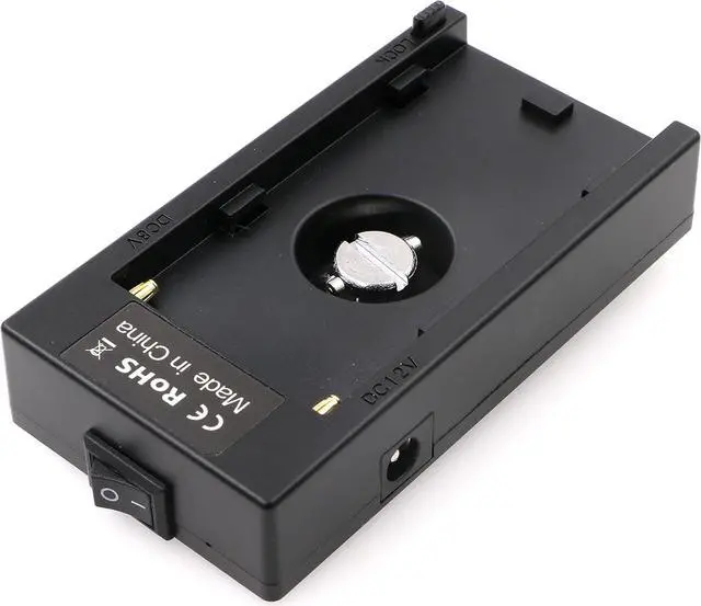 Alt view image 4 of 7 - NP-F970 Power Adapter Cable for BMPCC 4K 6K Blackmagic Pocket Cinema Camera NP-F Series Power Supply Mount Battery Plate Compatible with  NP-F970 F960 F770 F570 F550 Battery