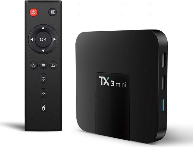 Android TV Box, Original TX3 Mini Android 10.0 TV Box 2GB RAM 16GB ROM Quad  Core 64 Bits Support WiFi 100M LAN Smart TV Box 4K 3D HDR IPTV Media