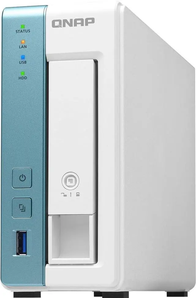 Main image of QNAP TS-131K 1 Bay Home NAS with One 1GbE Port