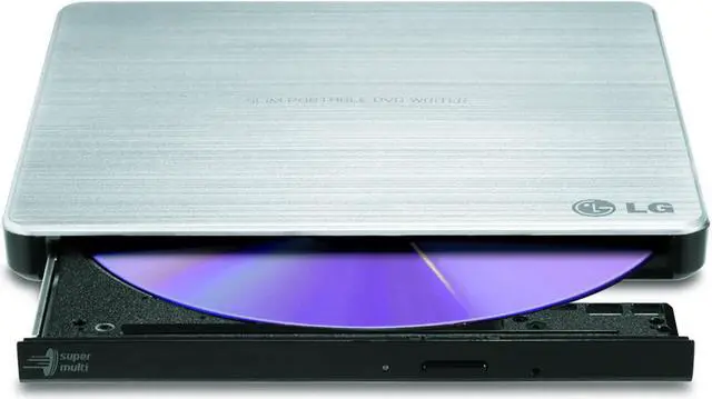 Alt view image 2 of 5 - External CD DVD Drive Player Burner USB 3.0 Portable CD/DVD-ROM +/-RW Optical Disk Drive with 4 USB Ports + 2 SD/TF Card Reader + Carrying Case for Laptop PC Windows Mac Linux Computer