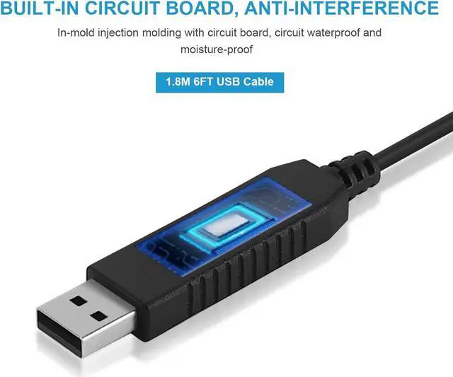 Alt view image 4 of 7 - iKKEGOL Upgraded USB Single Foot Pedal Optical Switch Control One Key Program Computer Keyboard Mouse Game Action HID