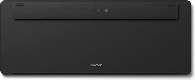 Alt view image 4 of 6 - Designer Compact Keyboard - Matte Black. Standalone Wireless Bluetooth Keyboard. Compatible with Bluetooth Enabled PCs/Mac