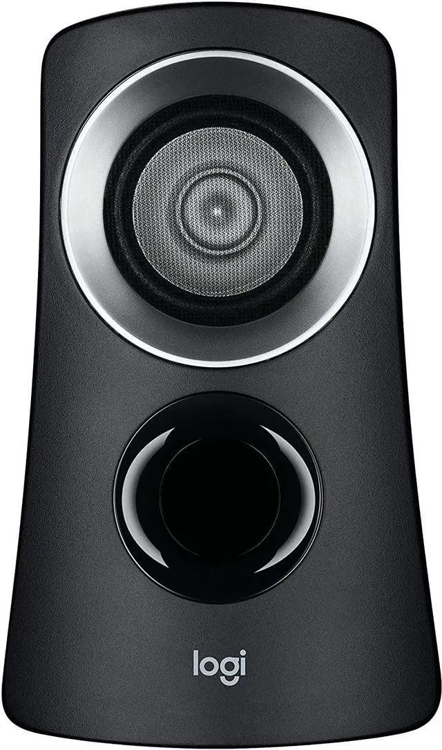 Alt view image 4 of 7 - Logi tech Z313 2.1 Multimedia Speaker System with Subwoofer, Full Range Audio, 50 Watts Peak Power, Strong Bass, 3.5mm Inputs, PC/PS4/Xbox/TV/Smartphone/Tablet/Music Player - Black