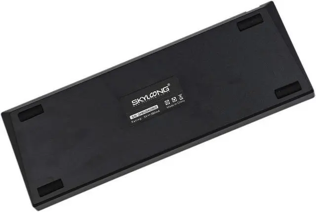 Alt view image 5 of 7 - GH60 GK61 RGB Hot Swap Independent Driver Tyce-C ANSI Mechanical Keyboard DIY kit Plastic Case CNC Aluminum Case Plate PCB (Plastic Case)