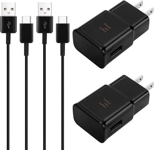 Main image of Type C Charger Fast Charging Android Phone Charger Block with USB Type C Cable 6.6Ft for Samsung Galaxy S22/S21/S20/S10/S10 Plus/S10E/S9/S8/S21Ultra/S22+/S22 Ultra/Note 8/9/10/20 2 Pack