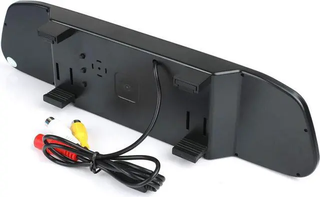 Alt view image 4 of 7 - Backup Camera and Monitor Kit, 4.3" Car Vehicle Rearview Mirror Monitor for Car Reverse Camera Waterproof Car Rear View Camera with 9 LED Night Vision (4.3" Backup Camera)