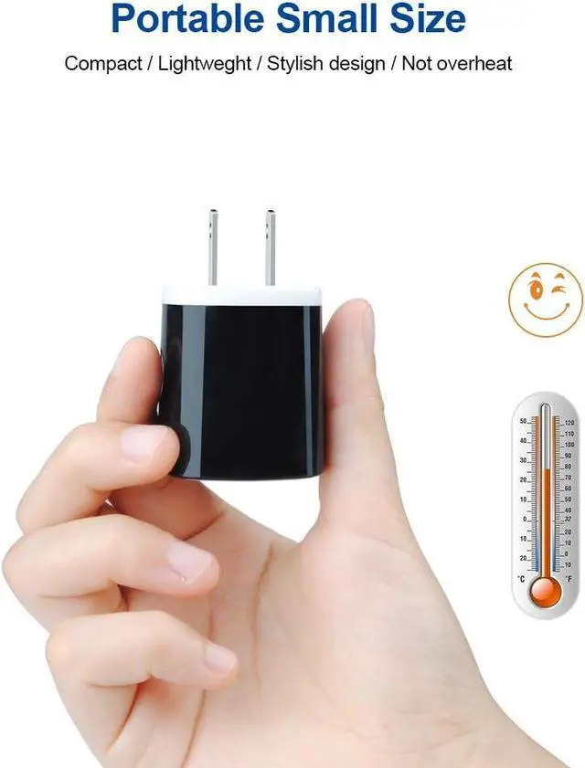Alt view image 5 of 7 - Micro USB Cable, Charging Block, 6FT Fast Charger Android Phone Cords with 2.1A Dual Wall Charger Compatible for LG stylo 2/3 LG G3 G4 K30 K20 Plus K7 K8, Kindle Fire 7 HD 8 10 Tablet