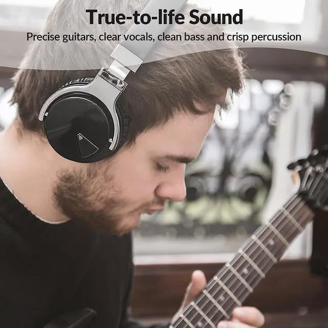 Alt view image 6 of 7 - Silensys E7 Active Noise Cancelling Headphones Bluetooth Headphones with Microphone Deep Bass Wireless Headphones Over Ear, Comfortable Protein Earpads, 30 Hours Playtime for Travel/Work, Black