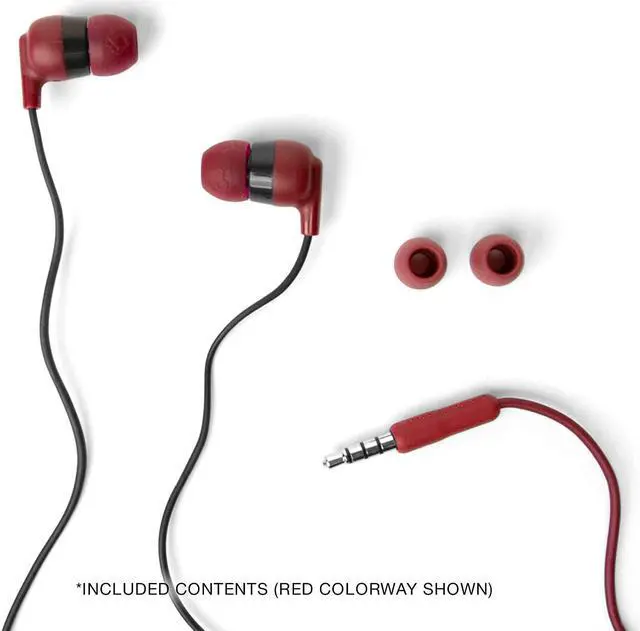 Alt view image 4 of 7 - Inkd+ Wired Earbuds with 3.5mm AUX Plug Noise Isolating Fit in-Line Microphone Call and Track Control Ear Gel Sizes Included for Custom Fit Convenient for Travel - Black