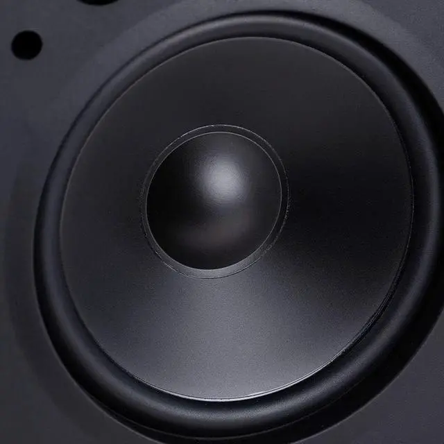 Alt view image 7 of 7 - OSD 8" Outdoor Patio Speaker Pair, Weatherproof IP54 Rated Aluminum Grilles, Black AP840