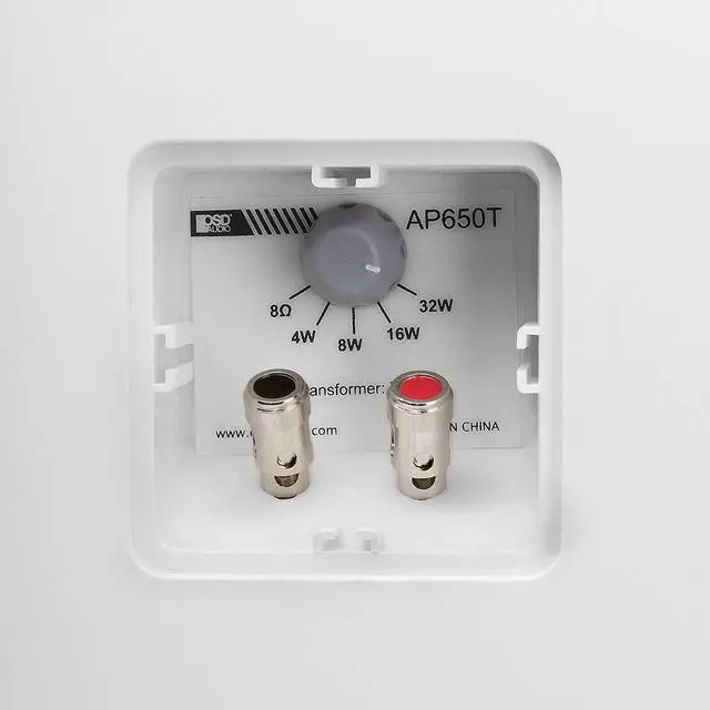 Alt view image 5 of 6 - Patio Pro Speaker 5.25" Indoor Outdoor IP65 Composite Cabinet White Pair AP525