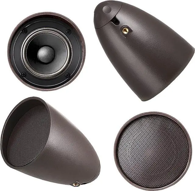 Alt view image 2 of 7 - OSD Audio 2.5" Landscape In Ground/Mountable 30W Speaker, Outdoor Weather Resistant Pair, LS2 Bronze (Pair)