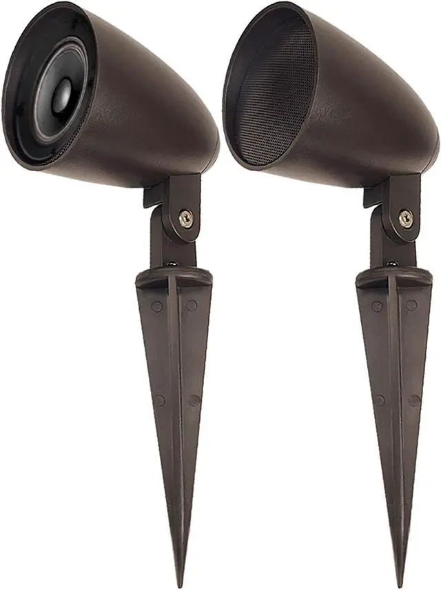 Main image of OSD Audio 2.5" Landscape In Ground/Mountable 30W Speaker, Outdoor Weather Resistant Pair, LS2 Bronze (Pair)