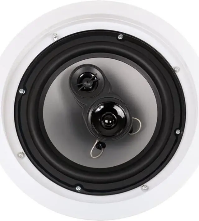 Alt view image 3 of 5 - Acoustic Audio CS-IC83 In Ceiling 8" Home Theater 7 Speaker Set 3 Way 2450 Watt CS-IC83-7S