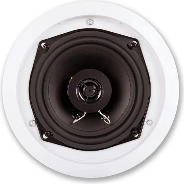 Alt view image 3 of 4 - Acoustic Audio by Goldwood R191 in Ceiling/in Wall 5 Speaker Set 2 Way Home Theater 1000 Watt New R191-5S