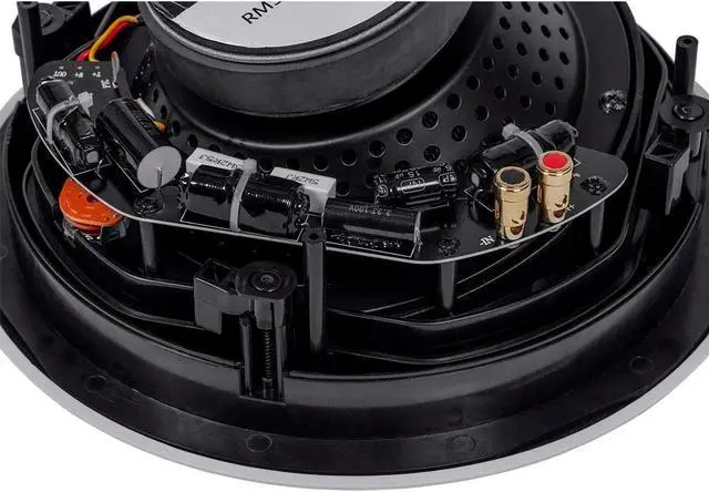 Alt view image 11 of 13 - Monoprice 2-Way Carbon Fiber In-Ceiling Speakers - 8 Inch With 15 Degree Angled Drivers (Pair) - Alpha Series