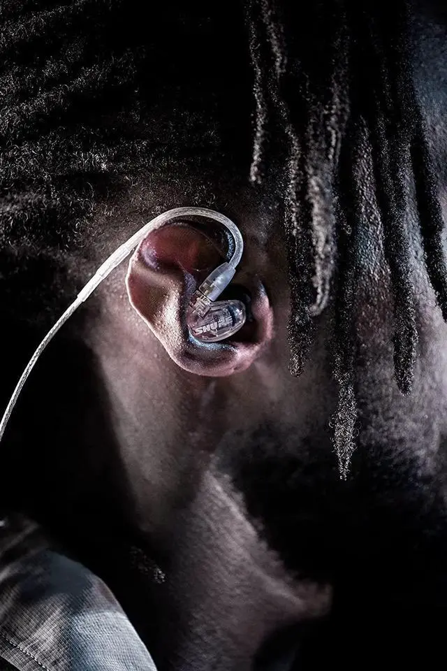 Alt view image 6 of 7 - Shure SE215 PRO Wired Earbuds - Professional Sound Isolating Earphones, Clear Sound & Deep Bass, Single Dynamic MicroDriver, Secure Fit in Ear Monitor, Plus Carrying Case & Fit Kit - Clear (SE215-CL)
