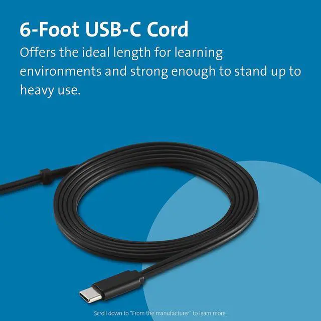 Alt view image 6 of 6 - Kensington USB-C Hi-Fi Headphones (K97456WW)