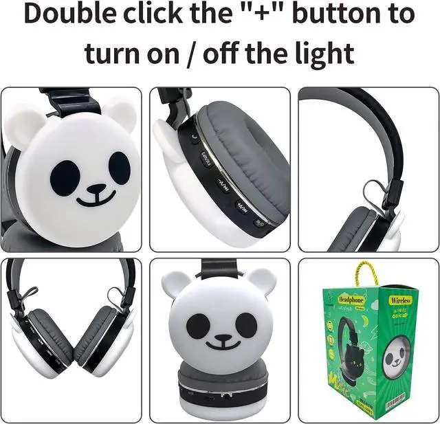 Alt view image 6 of 7 - Kids Headphones (White)