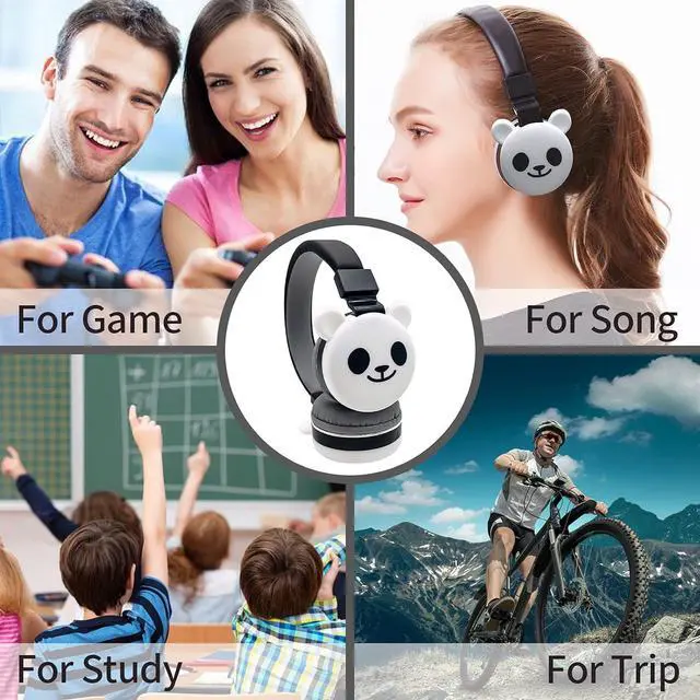 Alt view image 5 of 7 - Kids Headphones (White)