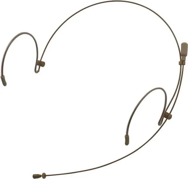 Alt view image 2 of 6 - J K Pro Earhook Headset Headworn Microphone MIC-J 071S Compatible with Shure Wireless System - Mini XLR TA4F Detachable Cable
