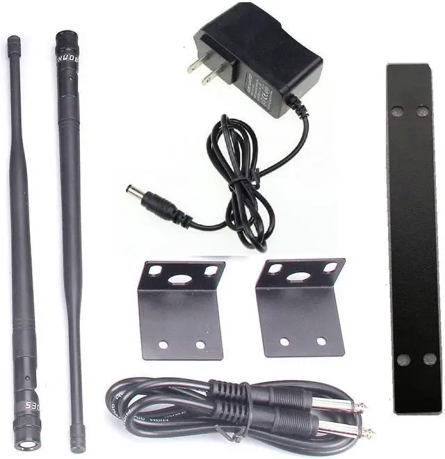 Alt view image 3 of 6 - GTD Audio 2x100 Adjustable Frequency Channels UHF Wireless Microphone DJ Karaoke Mic System Long Range 400Ft, Battery 12 Hours (2 Handheld Mics)