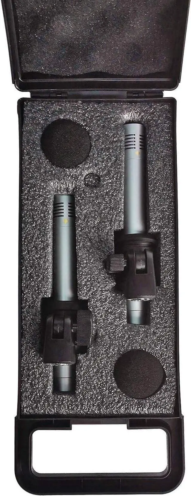 Alt view image 4 of 7 - SAMSON C02 Pencil Condenser Microphones | Supercardioid stereo pair with XLR connector and shock mounts for recording, performance and instrument miking