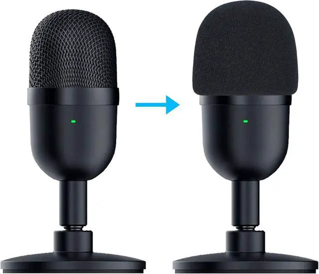 Alt view image 5 of 7 - Seiren Mini Boom Arm Mic Stand with Pop Filter, Adjustable Suspension Boom Scissor Arm Stand with Pop Filter for Razer Seiren Mini USB Streaming Microphone by SUNMON