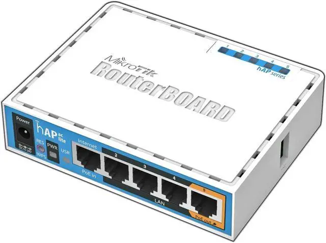 Main image of MikroTik hAP ac lite Dual-concurrent Access Point (RB952Ui-5ac2nD-US)