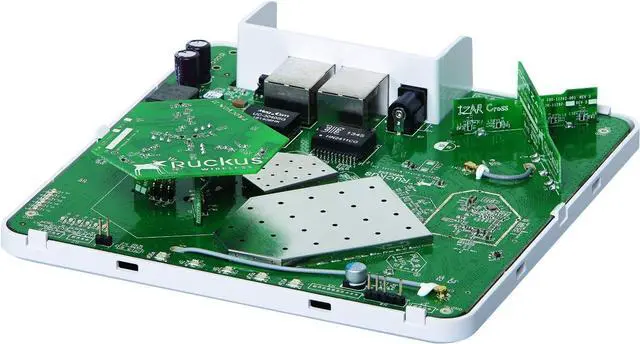 Alt view image 3 of 3 - Ruckus Wireless ZoneFlex R500 Wireless Access Point (Dual-Band 802.11ac, 2x2:2 Streams, BeamFlex+, Dual Ports, 802.3af PoE) 901-R500-US00
