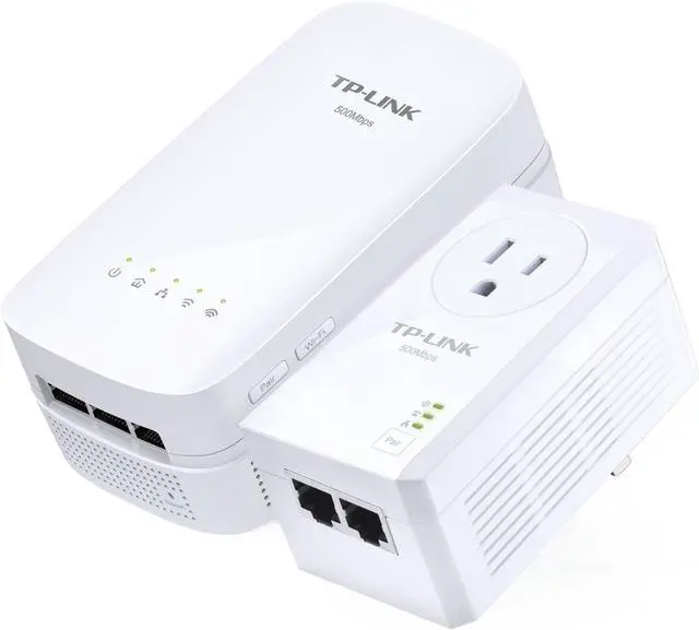 Alt view image 2 of 2 - TP-Link AV500 AC750 Wi-Fi Range Extender, Powerline Edition (TL-WPA4530 KIT)