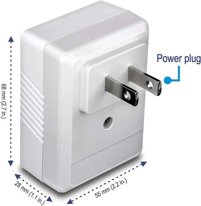 Alt view image 5 of 7 - TRENDnet Powerline 500 AV Nano Adapter Kit, Includes 2 x TPL-406E Adapters, Cross Compatible with Powerline 600-500-200, Windows 10, 8.1, 8, 7, Vista, XP, Plug & Play Install, White, TPL-406E2K