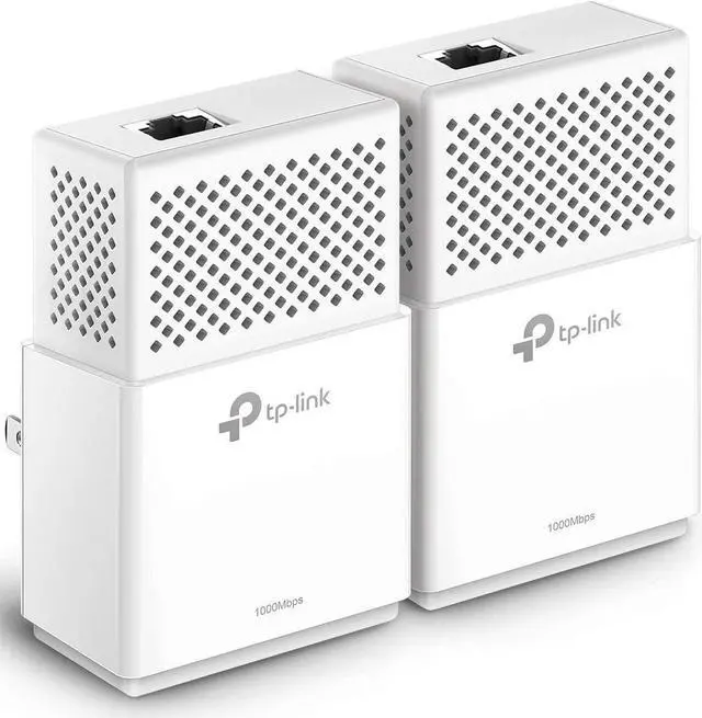 Alt view image 2 of 5 - TP-Link AV1000 Powerline Ethernet Adapter(TL-PA7010 KIT)- Gigabit Port, Plug&Play, Power Saving, Ethernet Over Power, Ideal for Smart TV, Online Gaming